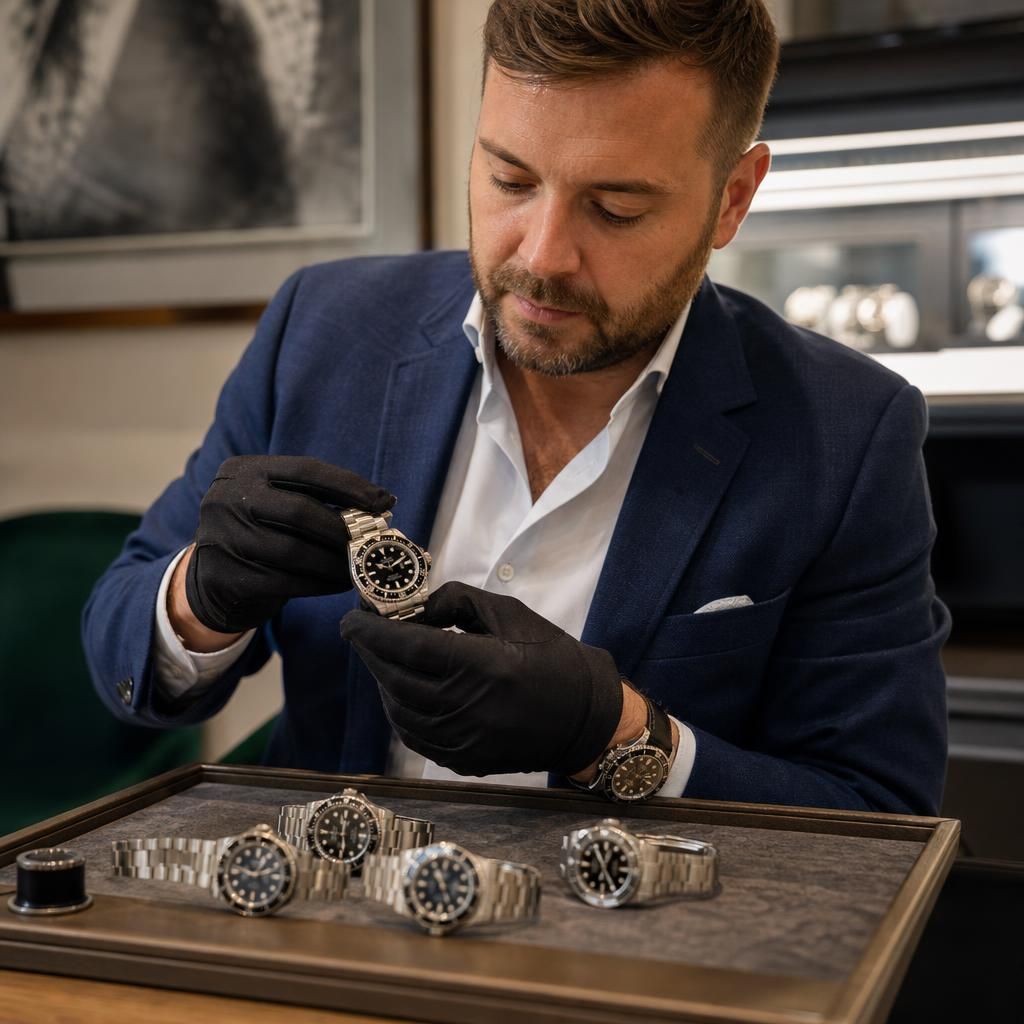 Schedule Your Personalised Rolex Consultation Today — Steven Charles Quance, Birmingham Jewellery Quarter