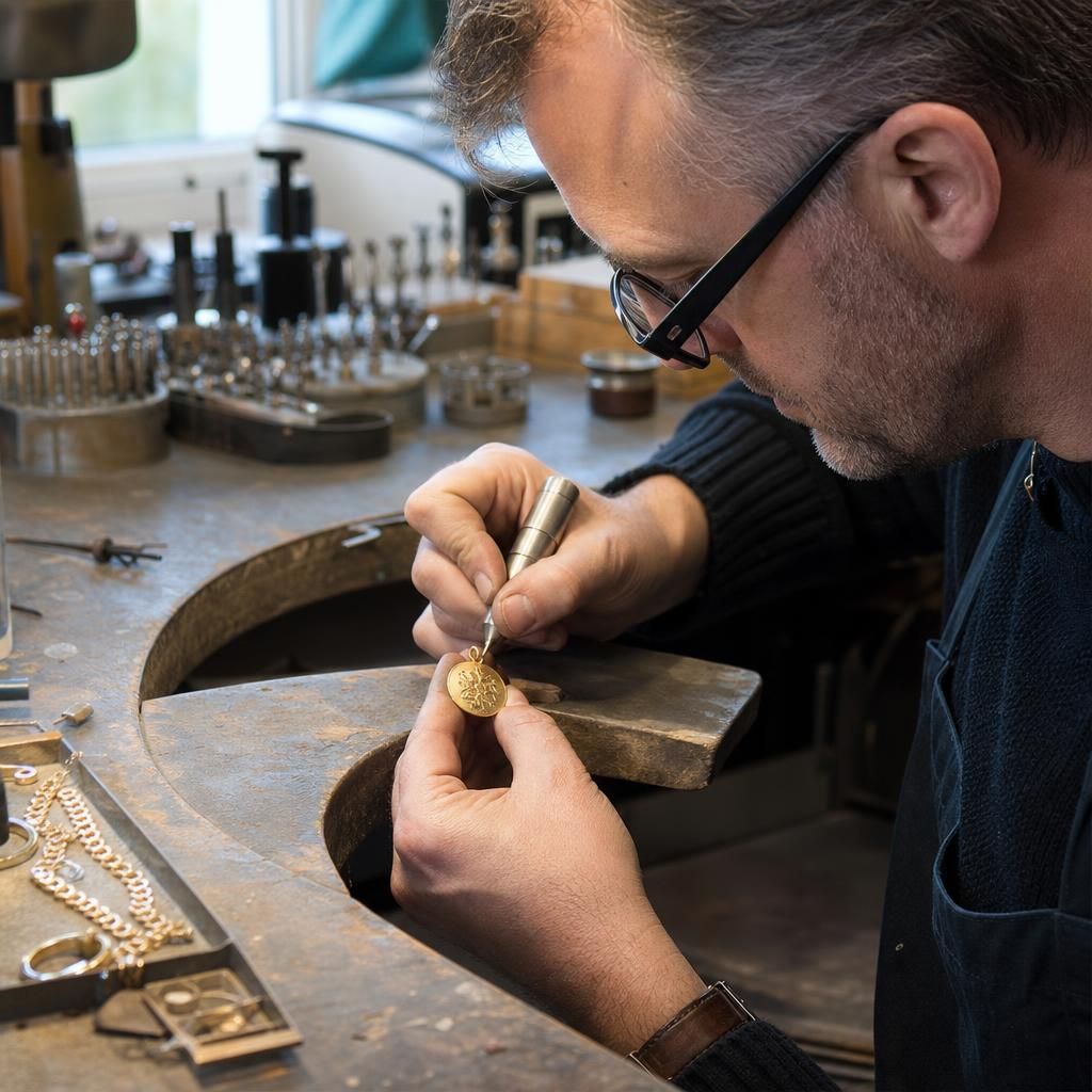Gold Colour Variations — Steven Charles Quance, Birmingham Jewellery Quarter