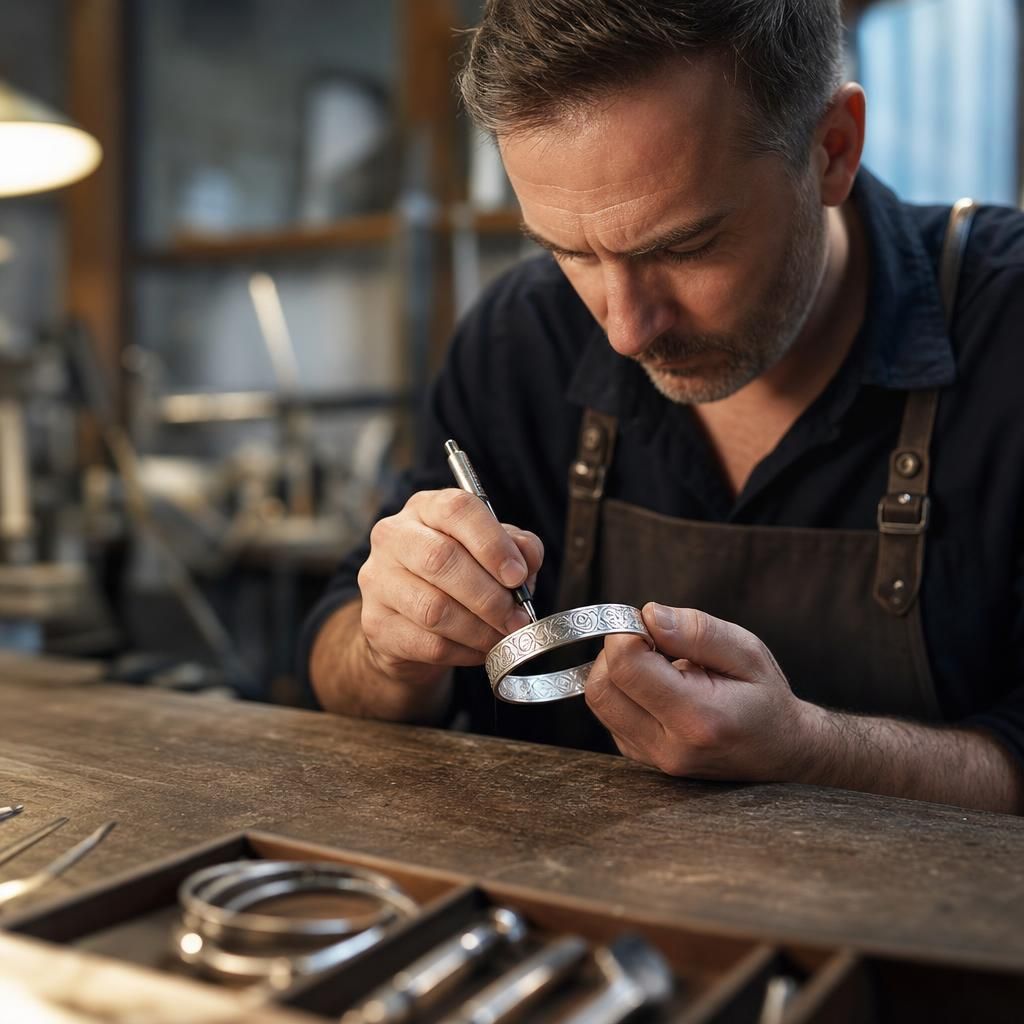 Durable Engravings — Steven Charles Quance, Birmingham Jewellery Quarter