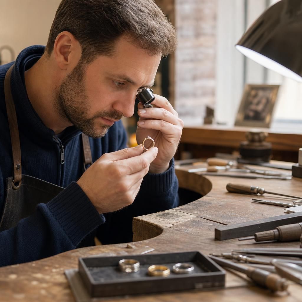 Traditional Crafting Techniques — Steven Charles Quance, Birmingham Jewellery Quarter