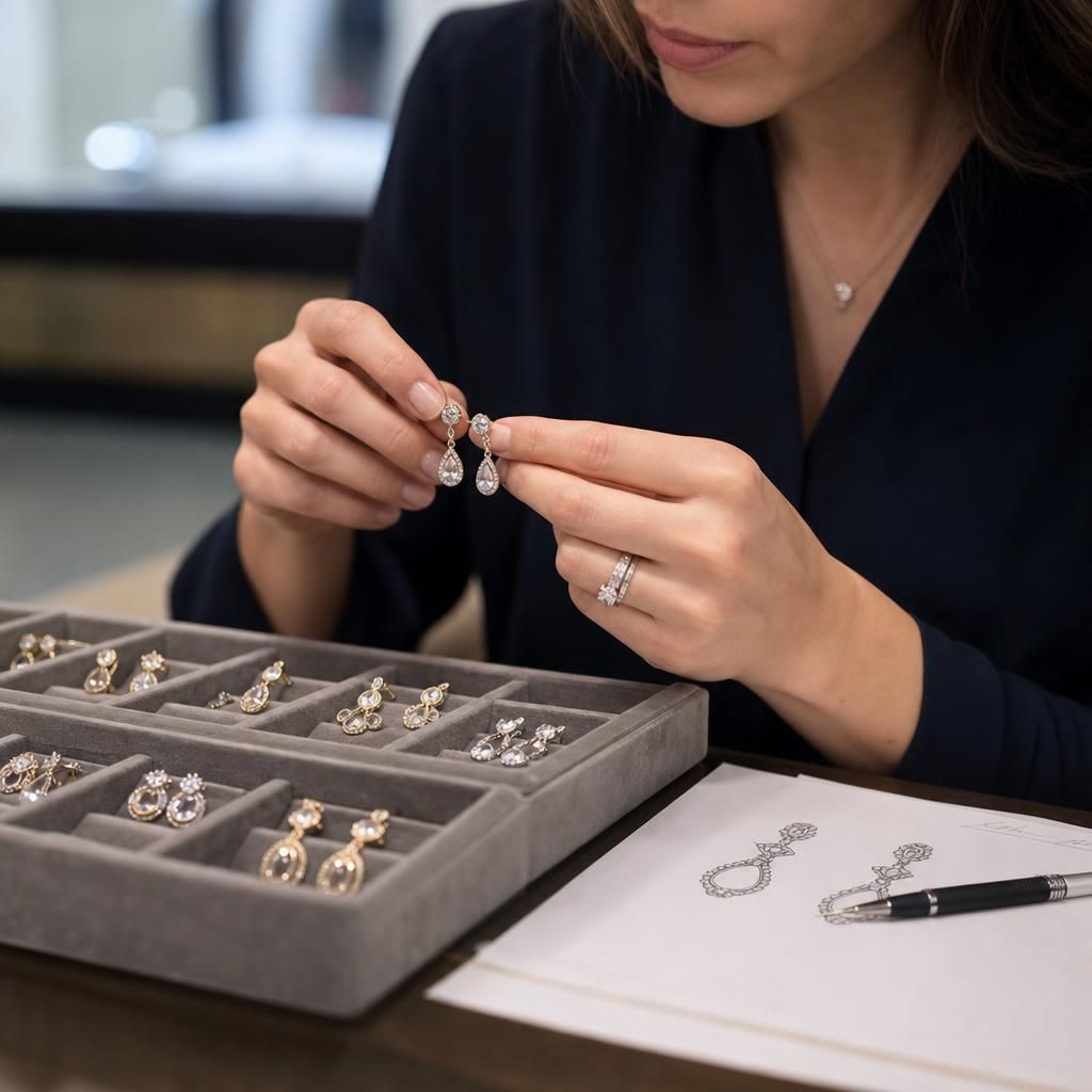 What aftercare should I expect for my personalised jewellery earrings? — Steven Charles Quance, Birmingham Jewellery Quarter