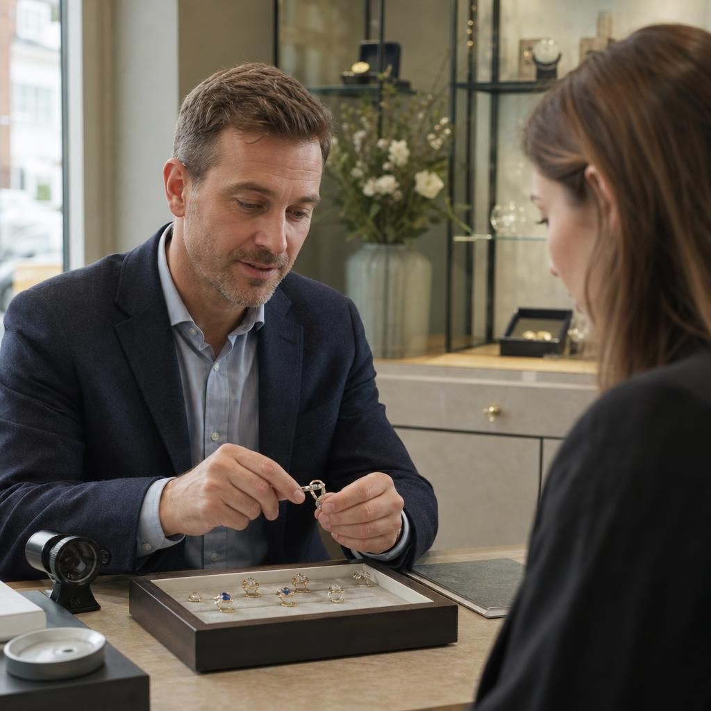 Why Choose Steven Charles Quance for Bespoke Gemstone Engagement Rings — Steven Charles Quance, Birmingham Jewellery Quarter