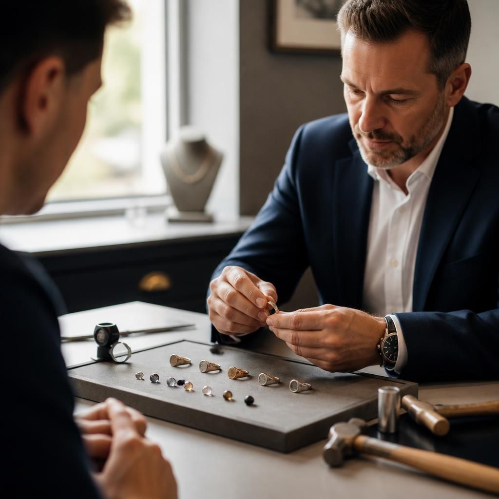 Ethically Sourced Materials — Steven Charles Quance, Birmingham Jewellery Quarter