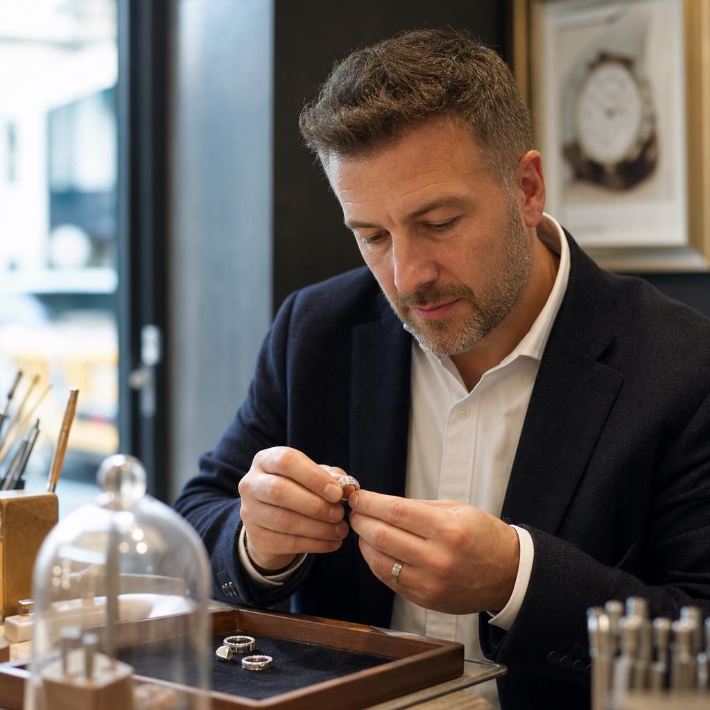 Expert Craftsmanship — Steven Charles Quance, Birmingham Jewellery Quarter