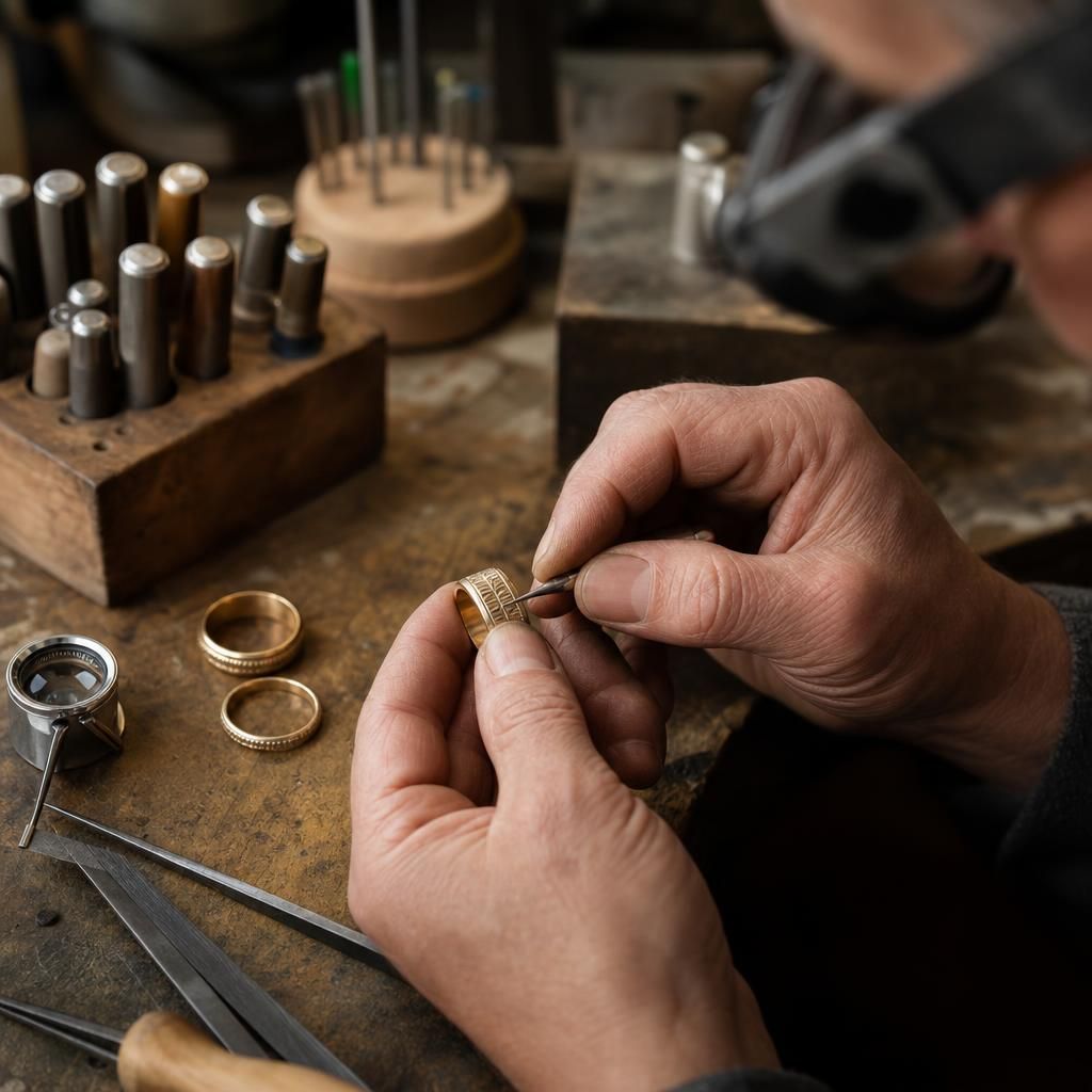Timeless Engraving Options — Steven Charles Quance, Birmingham Jewellery Quarter