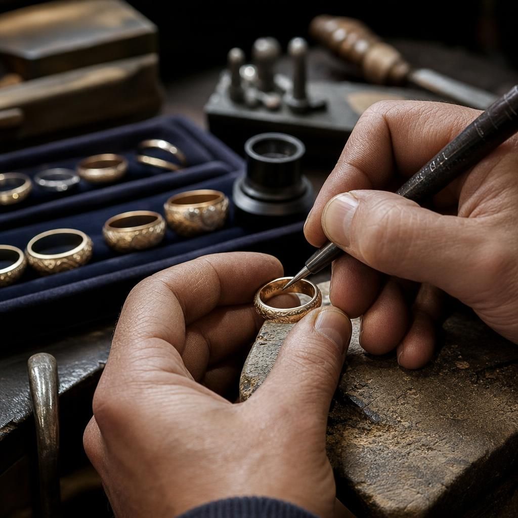 Expert Craftsmanship Team — Steven Charles Quance, Birmingham Jewellery Quarter