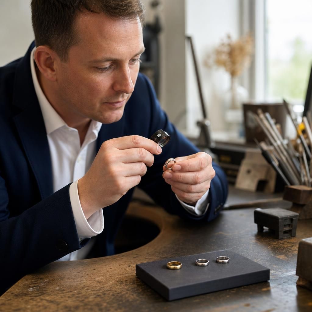 Why Choose Us for Your Custom Wedding Band — Steven Charles Quance, Birmingham Jewellery Quarter