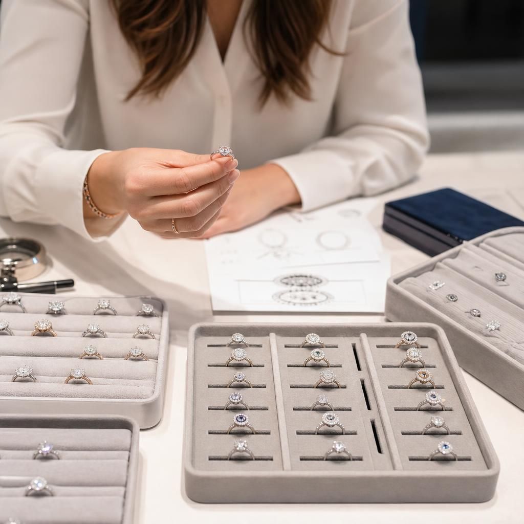 Vintage-Inspired Rings — Steven Charles Quance, Birmingham Jewellery Quarter