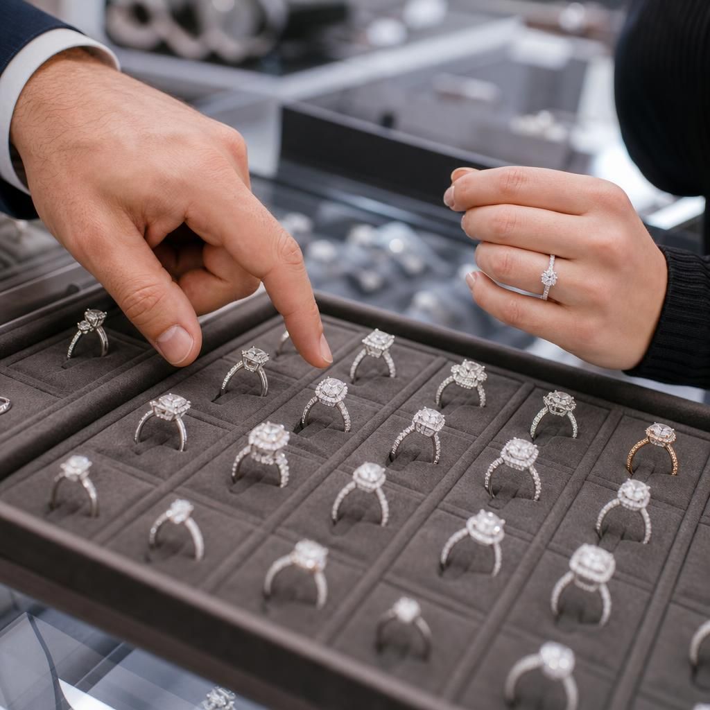 Princess Cut — Steven Charles Quance, Birmingham Jewellery Quarter
