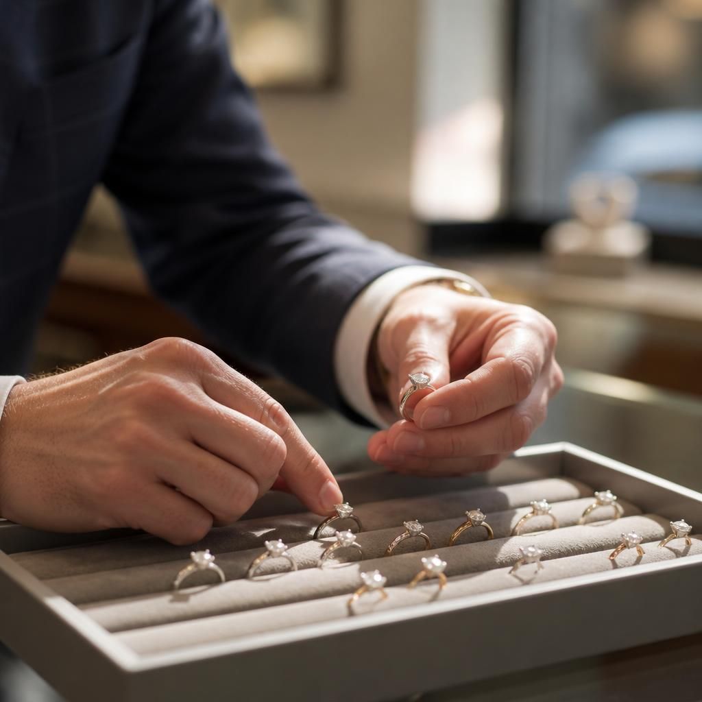 Bespoke Designs for Unique Rings — Steven Charles Quance, Birmingham Jewellery Quarter