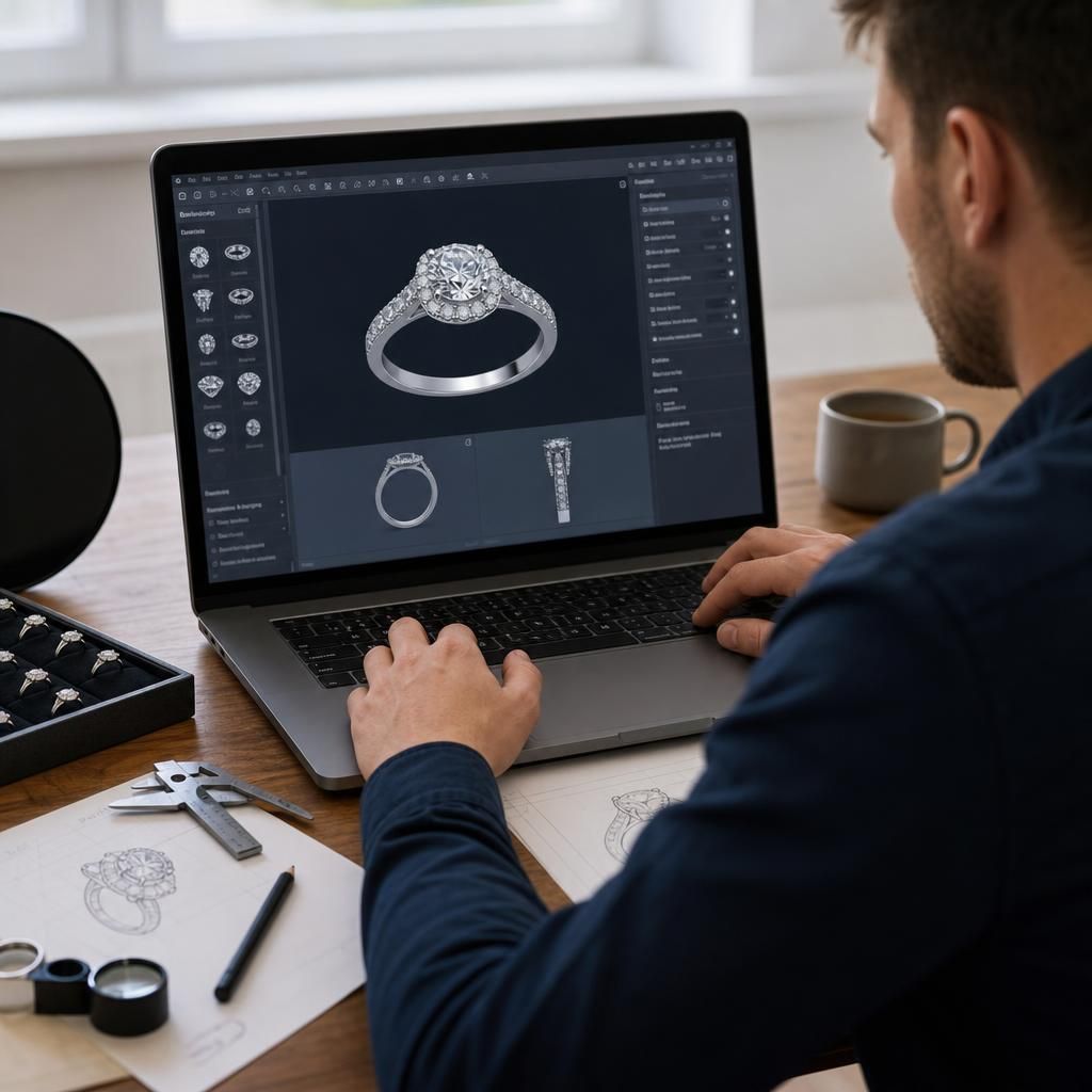 Innovative 3D Design Technology — Steven Charles Quance, Birmingham Jewellery Quarter