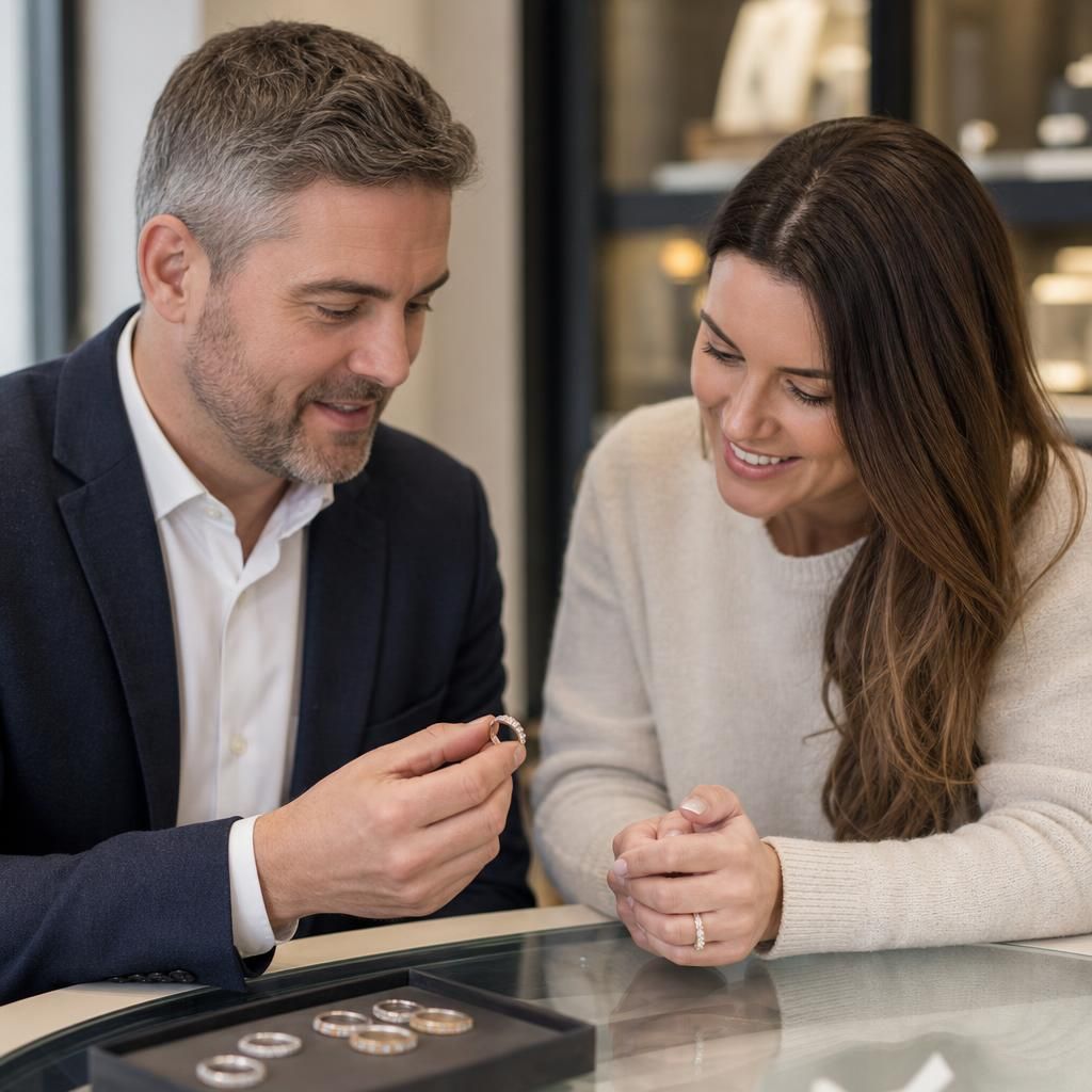 Why Choose Our Luxury Eternity Bands for Women — Steven Charles Quance, Birmingham Jewellery Quarter