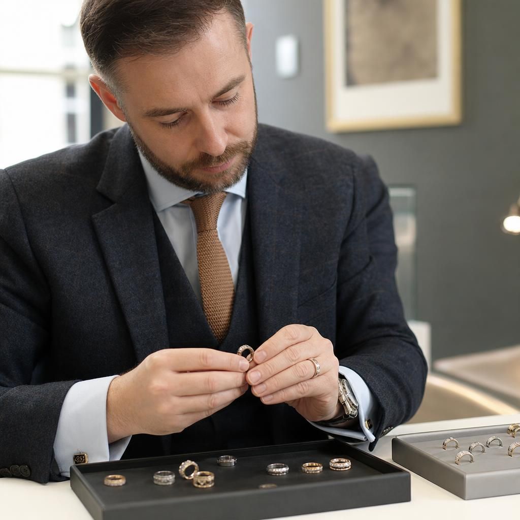 Discover the Art of Personalised Elegance — Steven Charles Quance, Birmingham Jewellery Quarter
