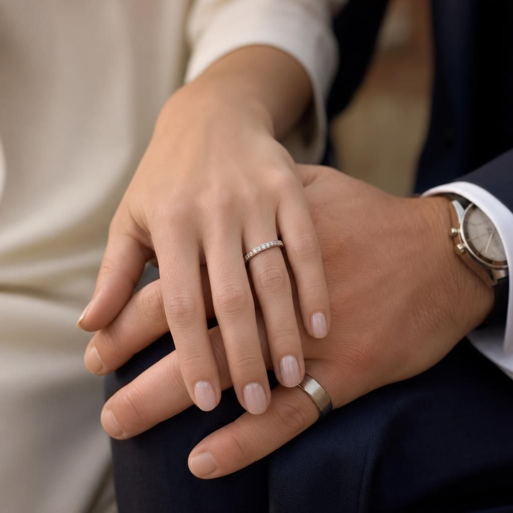 What are some customisation options for his and hers wedding bands? — Steven Charles Quance, Birmingham Jewellery Quarter
