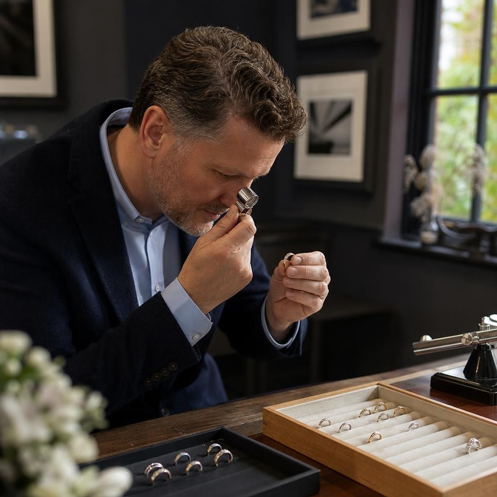 Reasons to Choose Steven Charles Quance for Exceptional Diamond Band Wedding Rings — Steven Charles Quance, Birmingham Jewellery Quarter