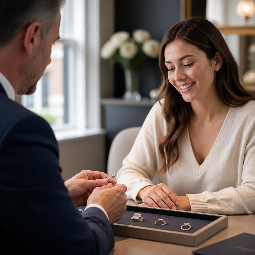Proven Expertise in Creating Custom Lab Diamond Engagement Rings — Steven Charles Quance, Birmingham Jewellery Quarter
