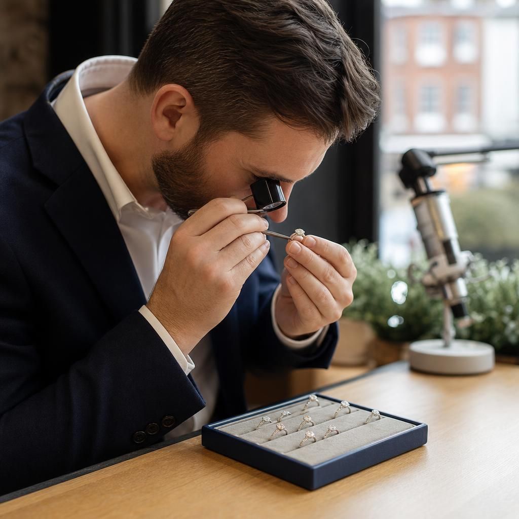 Ethically Sourced Diamonds — Steven Charles Quance, Birmingham Jewellery Quarter