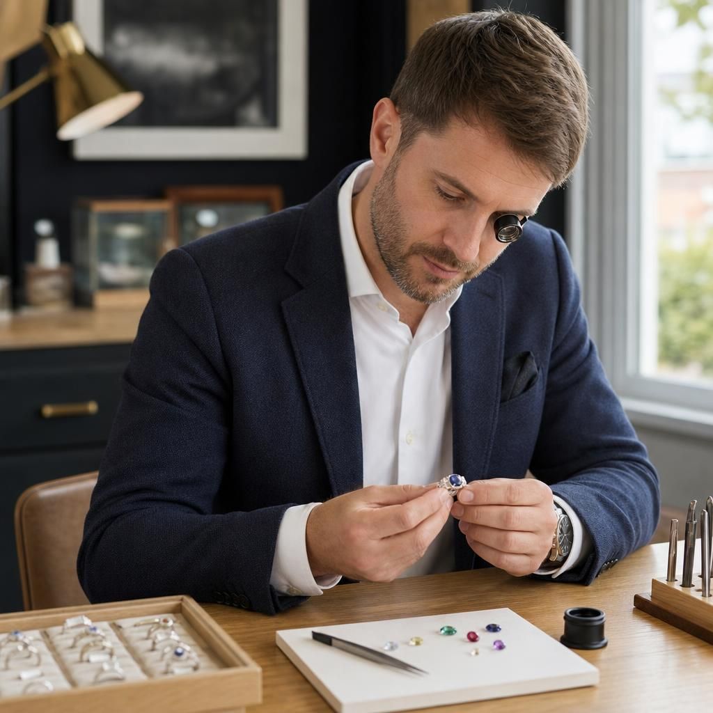 Embrace Timeless Elegance with Our Diamond and Gemstone Bands — Steven Charles Quance, Birmingham Jewellery Quarter