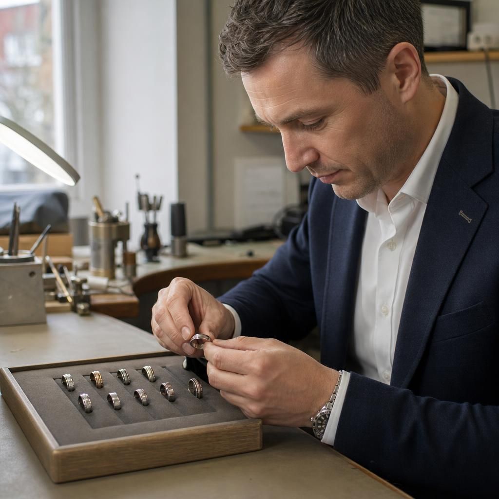 Reasons to Choose Steven Charles Quance for Your Men's Wedding Band — Steven Charles Quance, Birmingham Jewellery Quarter