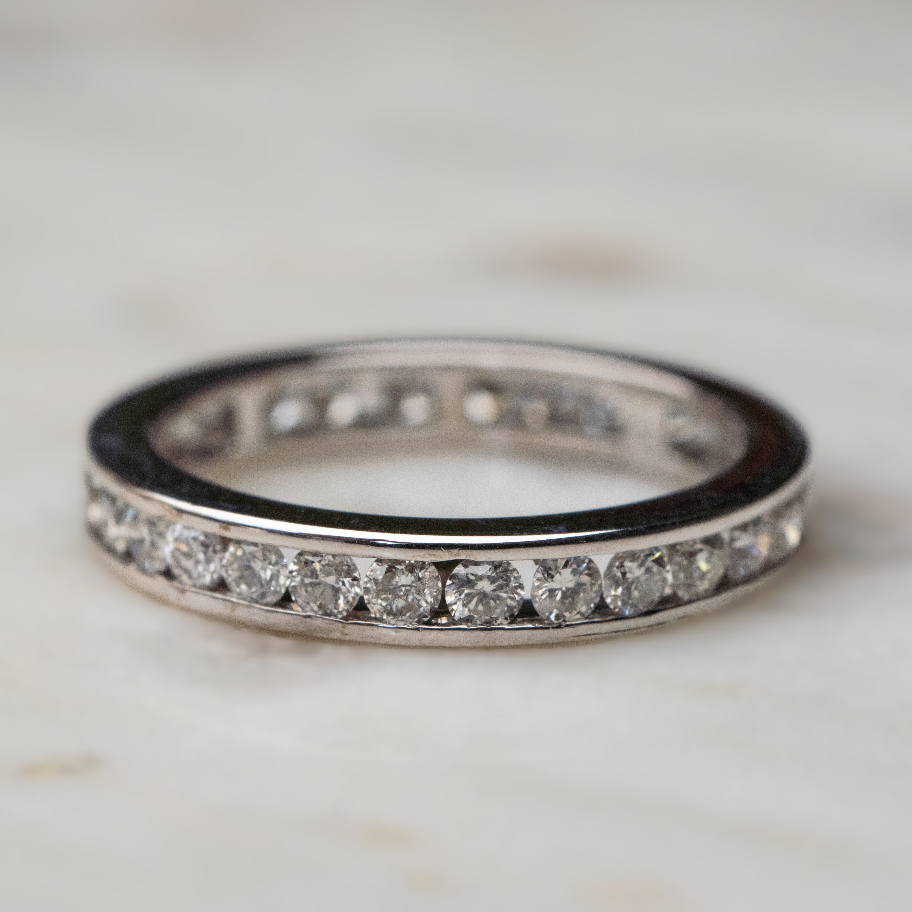 Diamond encrusted ring