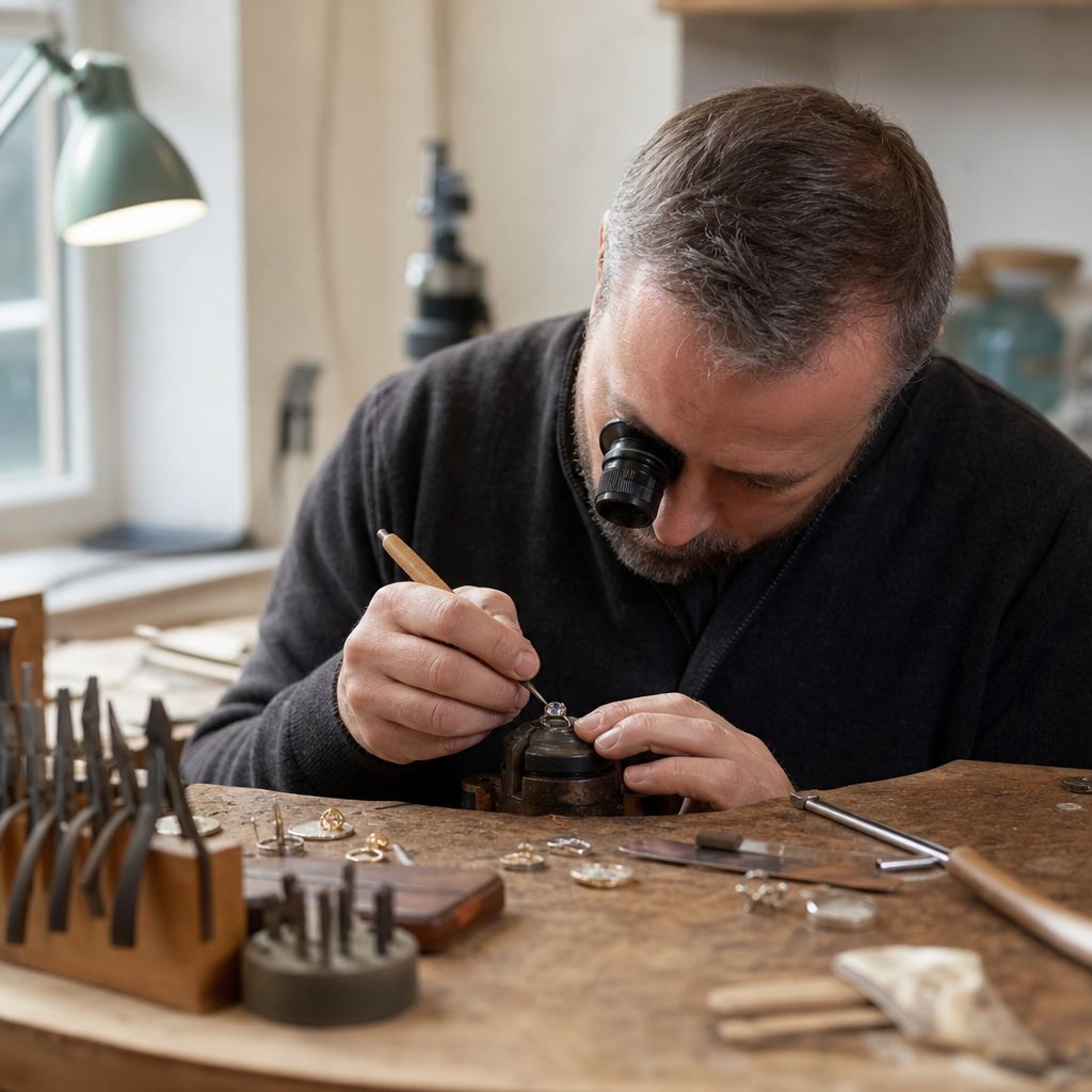 Gemstone Replacement — Expert Jewellery Repairs Birmingham, Steven Charles Quance, Birmingham Jewellery Quarter