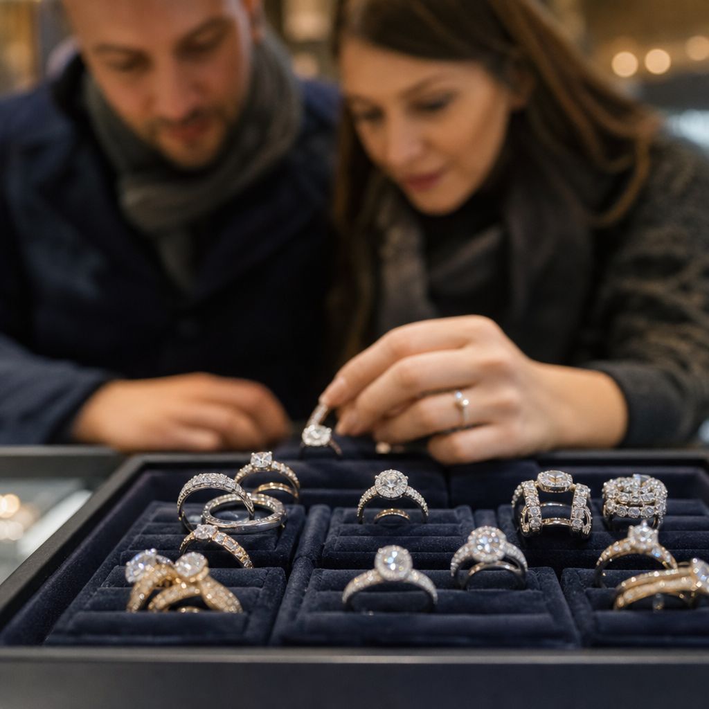 Choice of Premium Metals — Wedding & Engagement Rings, Steven Charles Quance, Birmingham Jewellery Quarter