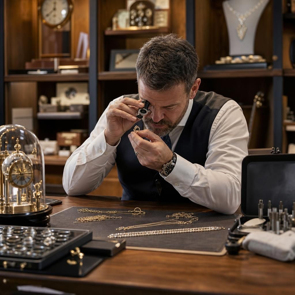 Consultation for a custom jewellery design