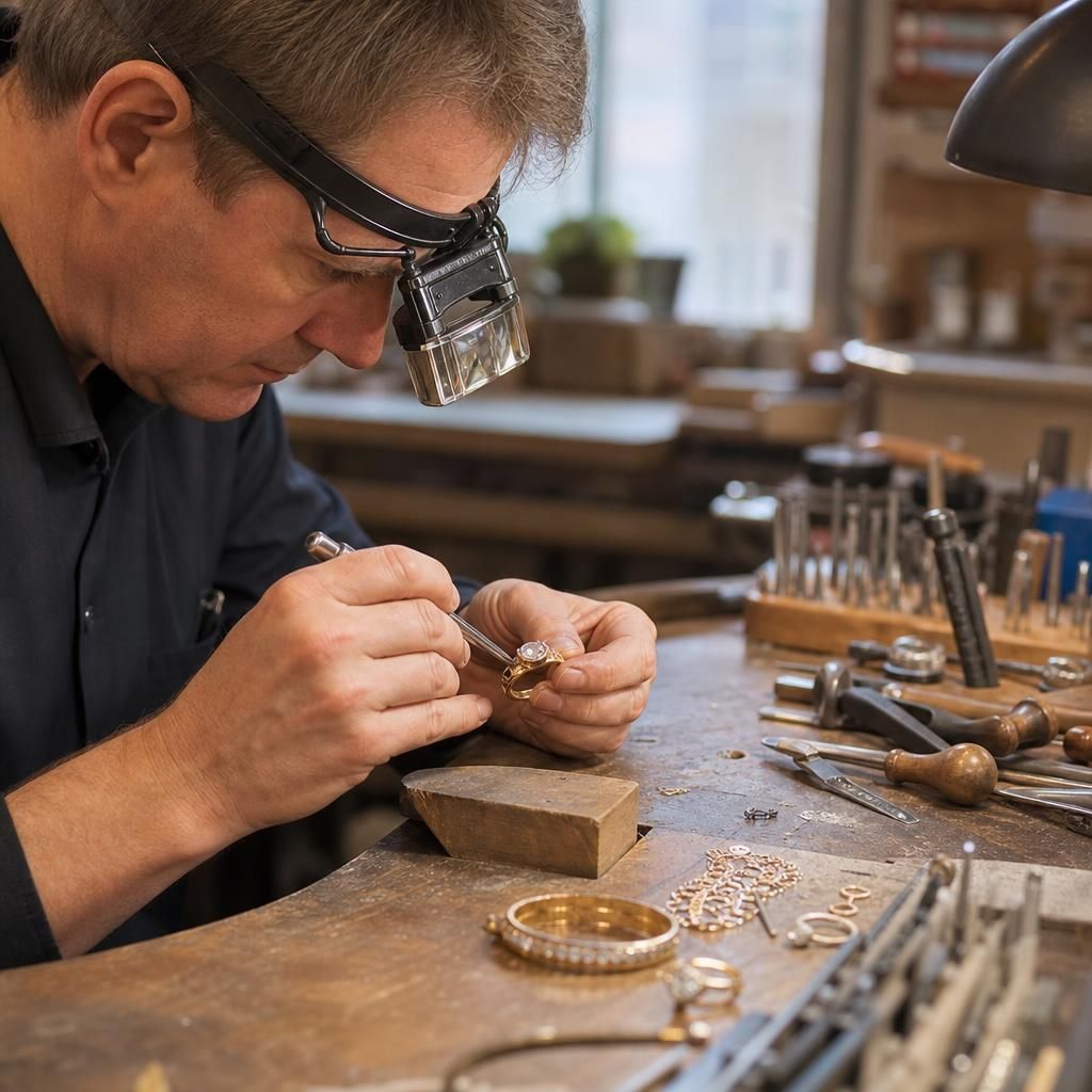 Diamond setting repair